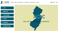 Desktop Screenshot of njacac.org